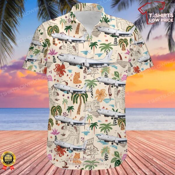 Boeing P-8A Poseidon Boeing Company Hawaiian Shirt
