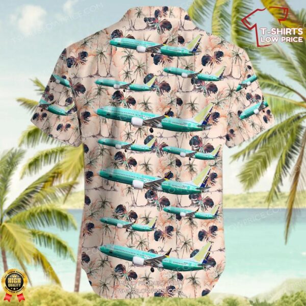 Boeing 737-8-200 MAX Boeing Company Hawaiian Shirt Boeing 737-8-200 MAX Boeing Company Hawaiian Shirt