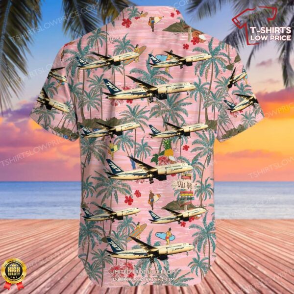 Boeing 787-8 Dreamliner Boeing Company Hawaiian Shirt Boeing 787-8 Dreamliner Boeing Company Hawaiian Shirt