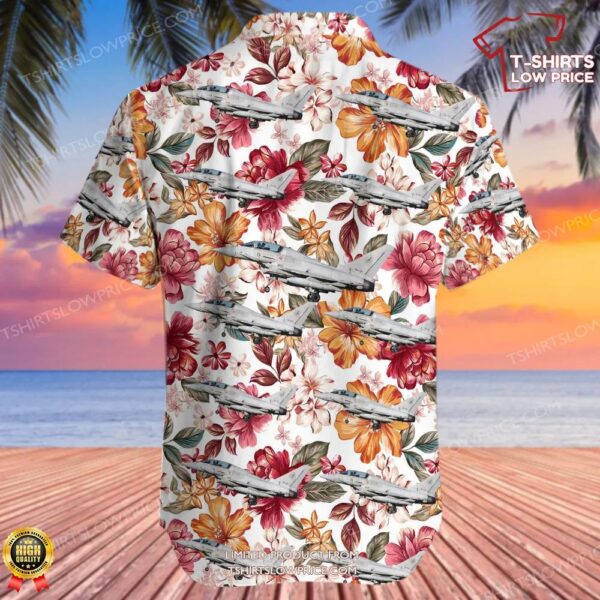 Eurofighter Typhoon EF2000(T) Italy Air Force Hawaiian Shirt Eurofighter Typhoon EF2000(T) Italy Air Force Hawaiian Shirt