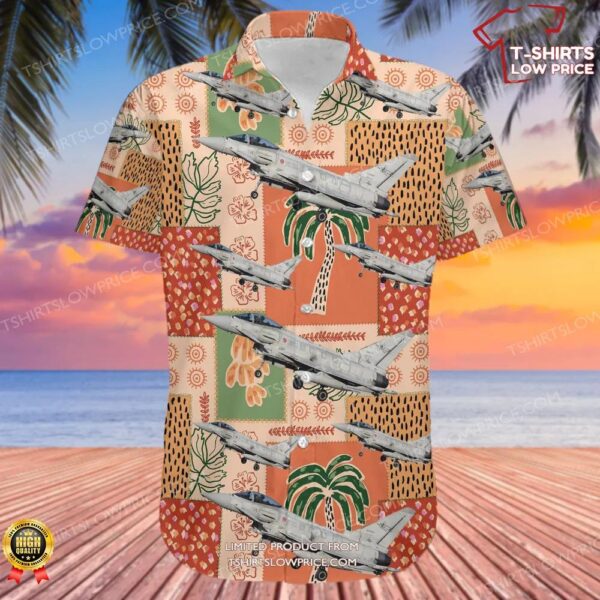 Eurofighter Typhoon EF2000 Italy Air Force Hawaiian Shirt Eurofighter Typhoon EF2000 Italy Air Force Hawaiian Shirt