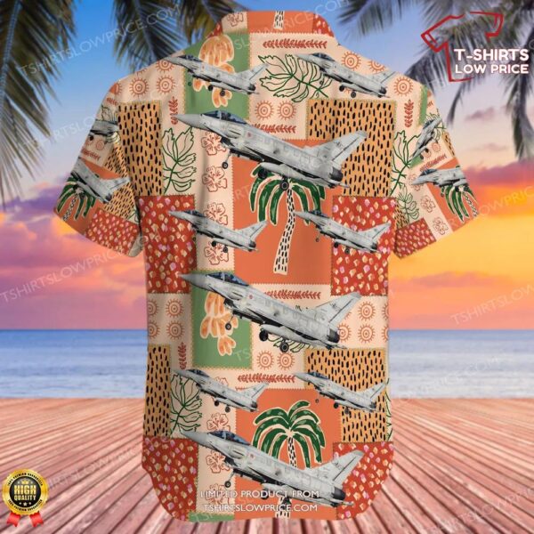 Eurofighter Typhoon EF2000 Italy Air Force Hawaiian Shirt Eurofighter Typhoon EF2000 Italy Air Force Hawaiian Shirt