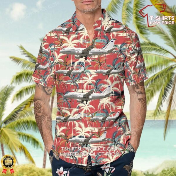Airbus A319-115(CJ) Italy Air Force Hawaiian Shirt Airbus A319-115(CJ) Italy Air Force Hawaiian Shirt