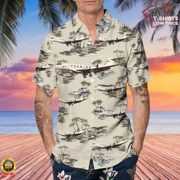 Gulfstream VC-650A Italy Air Force Hawaiian Shirt Gulfstream VC-650A Italy Air Force Hawaiian Shirt