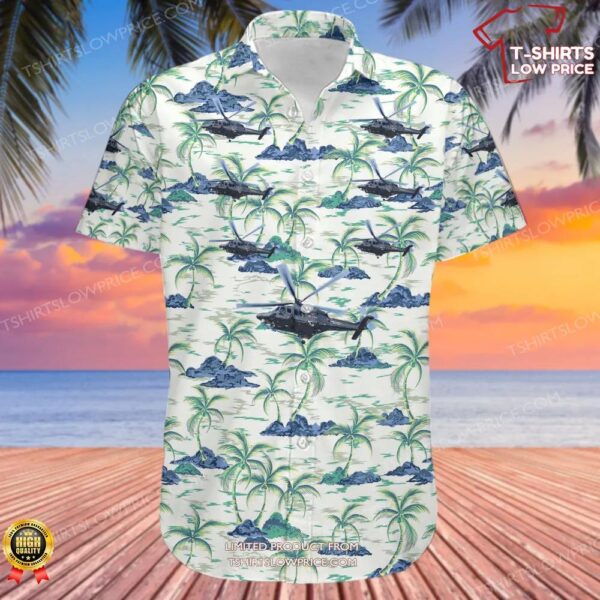 Agusta-Westland HH-139B Italy Air Force Hawaiian Shirt
