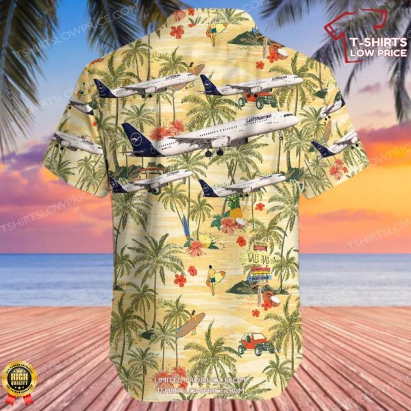 Airbus A321-131 Lufthansa Hawaiian Shirt