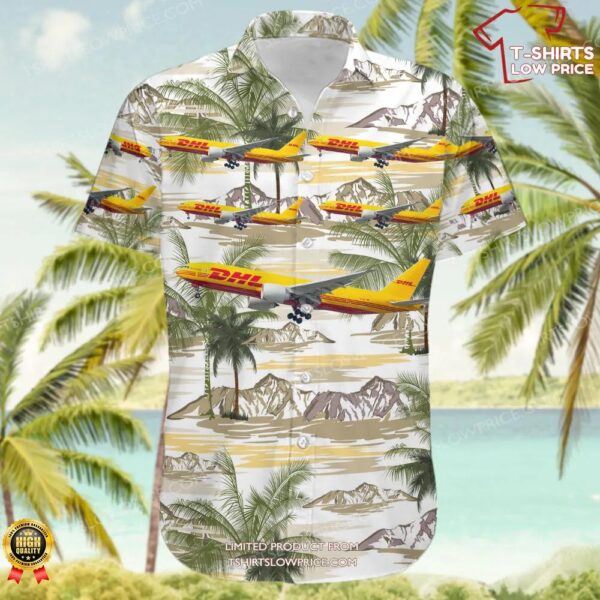 Boeing 777-FBT DHL (AeroLogic) Hawaiian Shirt Boeing 777-FBT DHL (AeroLogic) Hawaiian Shirt
