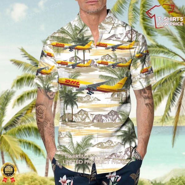 Boeing 777-FBT DHL (AeroLogic) Hawaiian Shirt Boeing 777-FBT DHL (AeroLogic) Hawaiian Shirt
