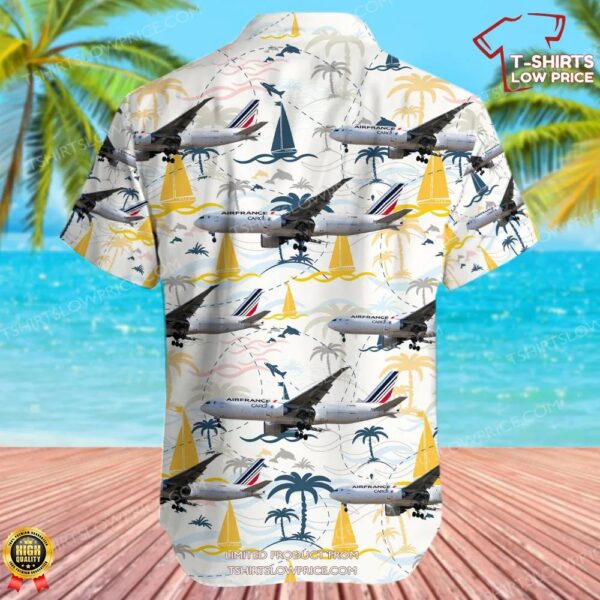 Boeing 777-F28 Air France Cargo Hawaiian Shirt Boeing 777-F28 Air France Cargo Hawaiian Shirt