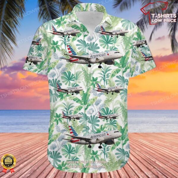 Airbus A319-112 American Airlines Hawaiian Shirt