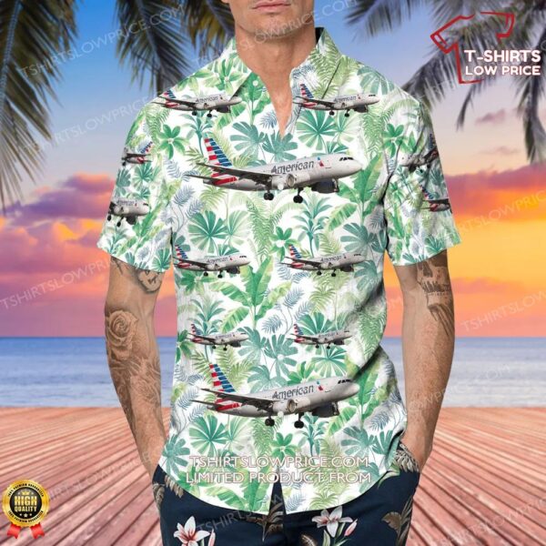 Airbus A319-112 American Airlines Hawaiian Shirt