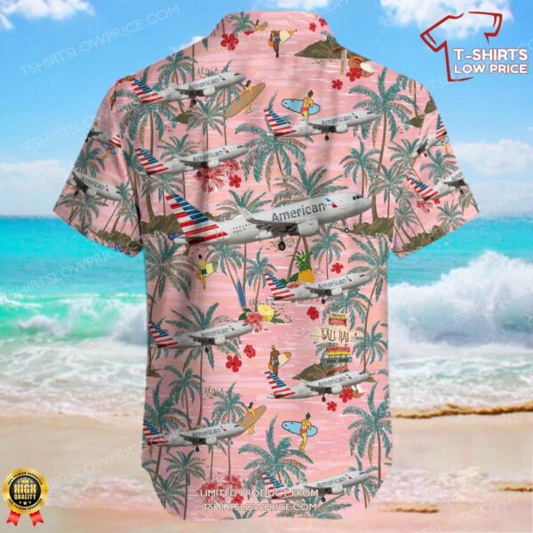 Airbus A319-115 American Airlines Hawaiian Shirt