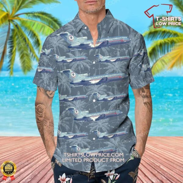 Boeing 727-123 American Airlines Hawaiian Shirt Boeing 727-123 American Airlines Hawaiian Shirt