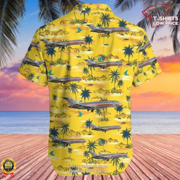 Boeing 727-200 American Airlines Hawaiian Shirt Boeing 727-200 American Airlines Hawaiian Shirt