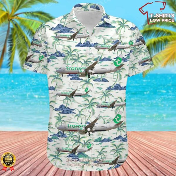 Boeing 737-82R Transavia Hawaiian Shirt Boeing 737-82R Transavia Hawaiian Shirt