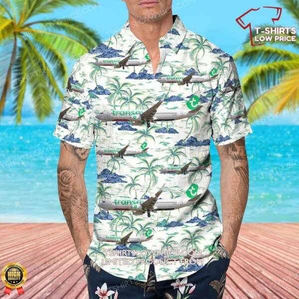 Boeing 737-82R Transavia Hawaiian Shirt Boeing 737-82R Transavia Hawaiian Shirt