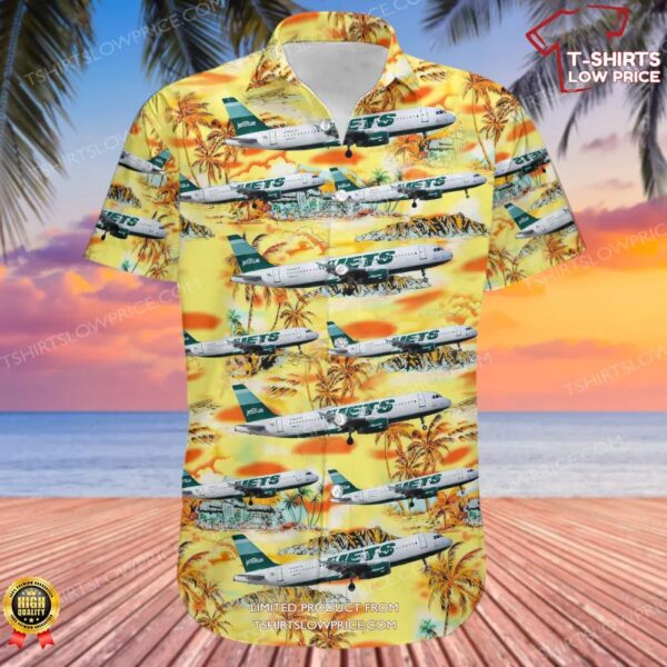 Airbus A320-232 JetBlue Airways Hawaiian Shirt Airbus A320-232 JetBlue Airways Hawaiian Shirt