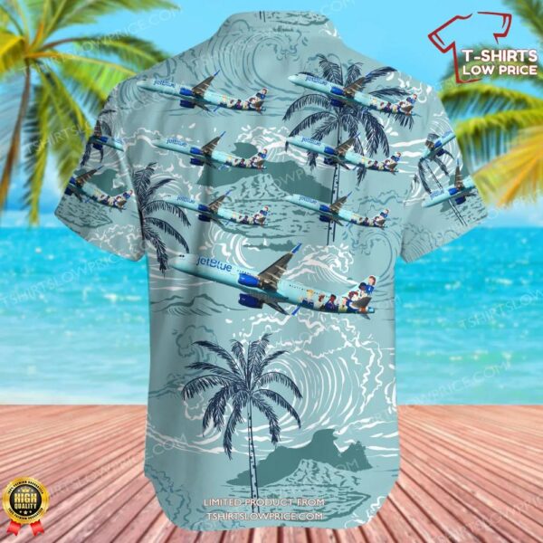 Airbus A321-231 JetBlue Airways Hawaiian Shirt Airbus A321-231 JetBlue Airways Hawaiian Shirt