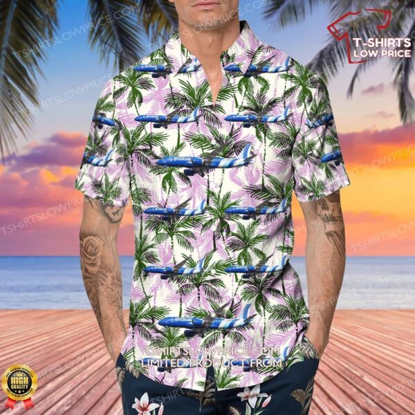 Airbus A220-371 JetBlue Airways Hawaiian Shirt Airbus A220-371 JetBlue Airways Hawaiian Shirt