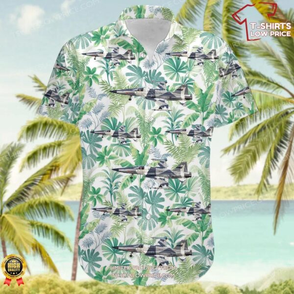 Northrop F-5N Tiger II United States US Navy (USN) Hawaiian Shirt Northrop F-5N Tiger II United States US Navy (USN) Hawaiian Shirt