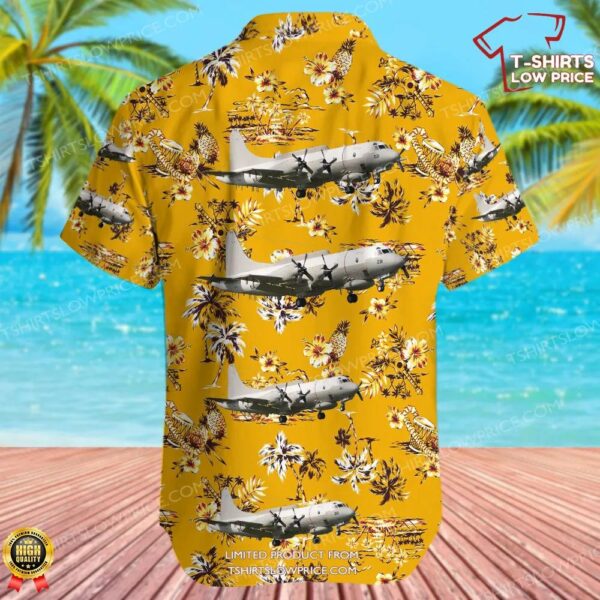 Lockheed EP-3E Aries II United States US Navy (USN) Hawaiian Shirt Lockheed EP-3E Aries II United States US Navy (USN) Hawaiian Shirt