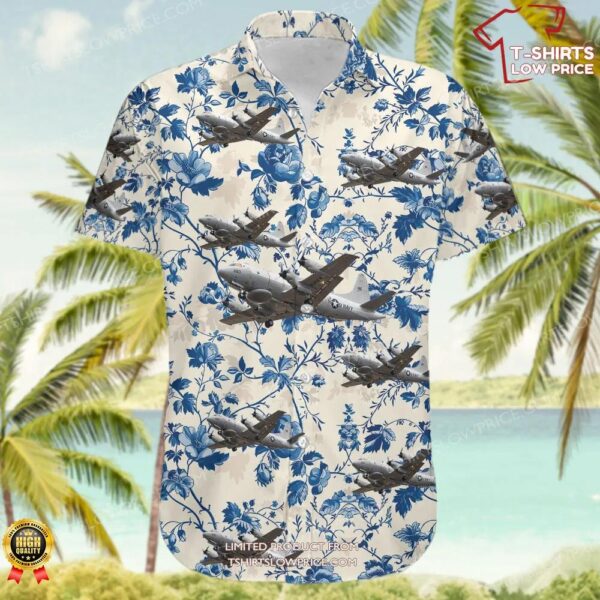 Lockheed EP-3E Orion United States US Navy (USN) Hawaiian Shirt Lockheed EP-3E Orion United States US Navy (USN) Hawaiian Shirt
