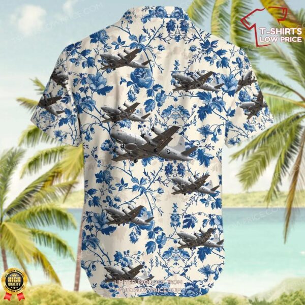 Lockheed EP-3E Orion United States US Navy (USN) Hawaiian Shirt Lockheed EP-3E Orion United States US Navy (USN) Hawaiian Shirt