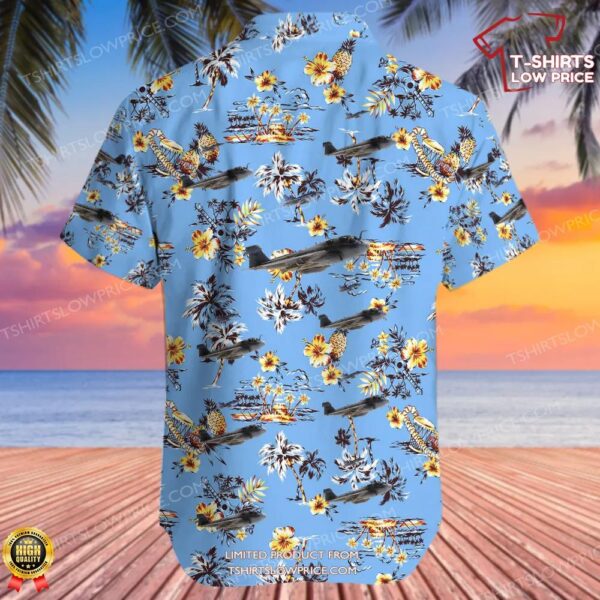 Grumman EA-6B Prowler United States US Navy (USN) Hawaiian Shirt Grumman EA-6B Prowler United States US Navy (USN) Hawaiian Shirt