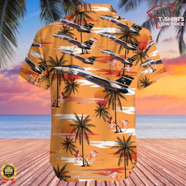 Grumman F-14A Tomcat United States US Navy (USN) Hawaiian Shirt Grumman F-14A Tomcat United States US Navy (USN) Hawaiian Shirt