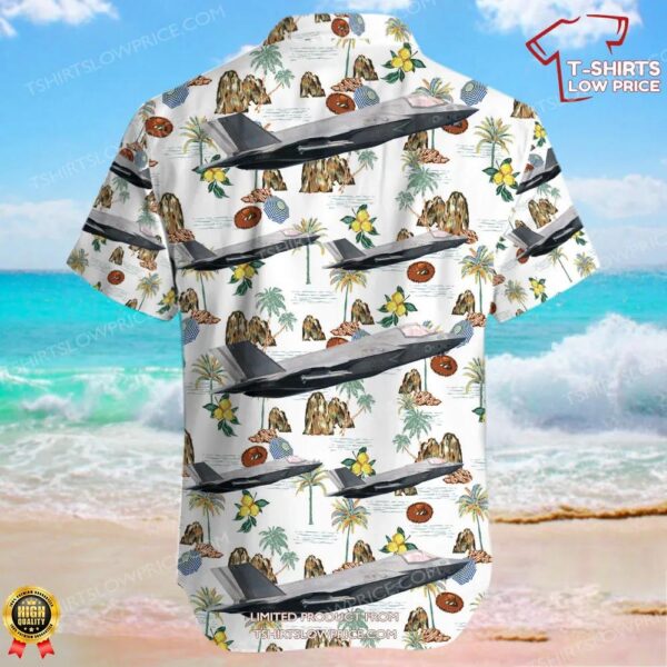 Lockheed Martin F-35B Lightning II United States US Marine Corps (USMC) Hawaiian Shirt Lockheed Martin F-35B Lightning II United States US Marine Corps (USMC) Hawaiian Shirt