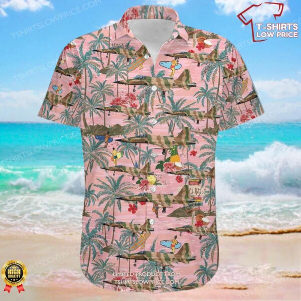 Northrop F-5N Tiger II United States US Marine Corps (USMC) Hawaiian Shirt