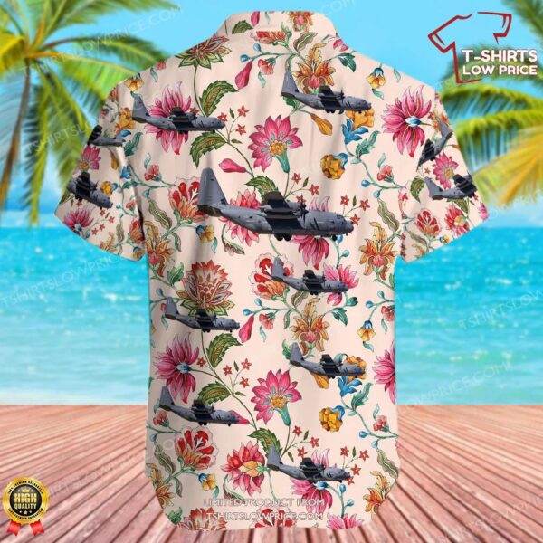 Lockheed Martin MC-130J Commando II United States US Air Force (USAF) Hawaiian Shirt Lockheed Martin MC-130J Commando II United States US Air Force (USAF) Hawaiian Shirt