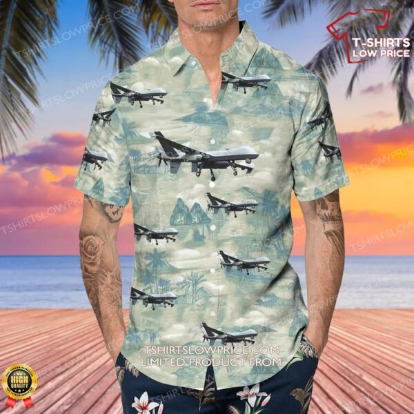 GAAS MQ-9A Reaper United States US Air Force (USAF) Hawaiian Shirt GAAS MQ-9A Reaper United States US Air Force (USAF) Hawaiian Shirt