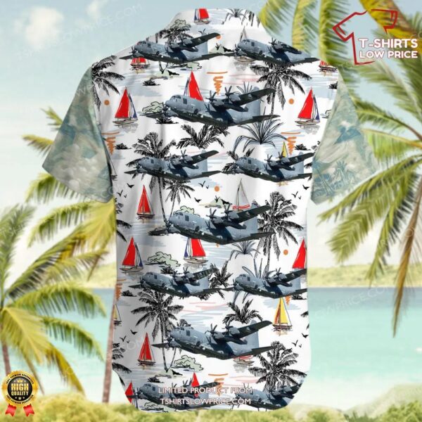 Lockheed Martin AC-130J Ghostrider United States US Air Force (USAF) Hawaiian Shirt Lockheed Martin AC-130J Ghostrider United States US Air Force (USAF) Hawaiian Shirt