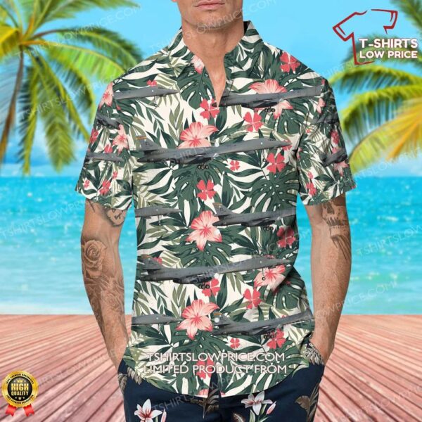 Rockwell B-1B Lancer United States US Air Force (USAF) Hawaiian Shirt Rockwell B-1B Lancer United States US Air Force (USAF) Hawaiian Shirt