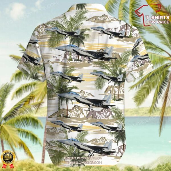 Boeing F-15EX Eagle II United States US Air Force (USAF) Hawaiian Shirt Boeing F-15EX Eagle II United States US Air Force (USAF) Hawaiian Shirt