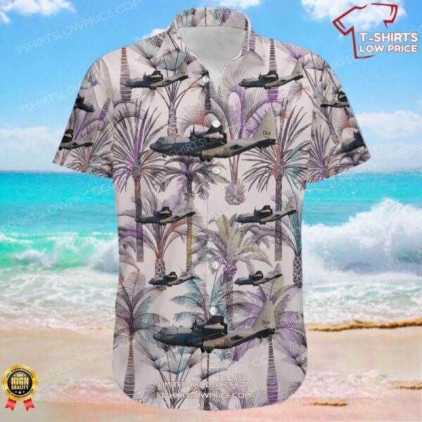 Lockheed EC-130H Hercules United States US Air Force (USAF) Hawaiian Shirt Lockheed EC-130H Hercules United States US Air Force (USAF) Hawaiian Shirt