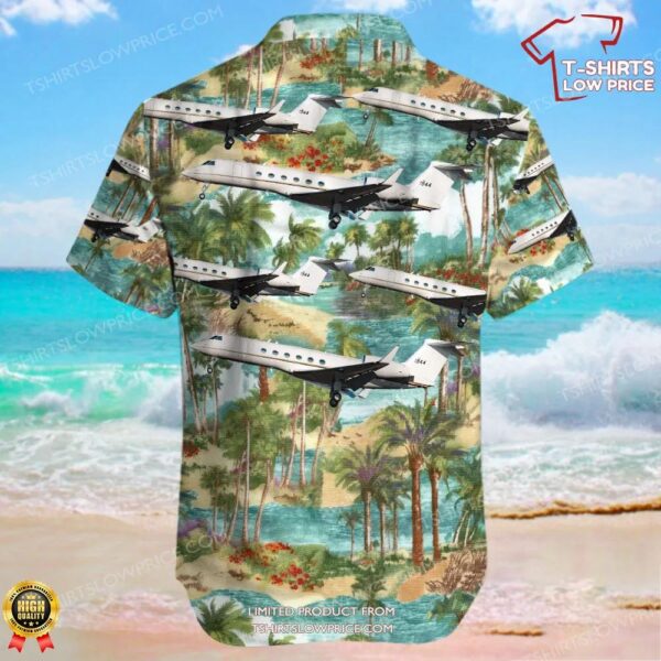 Gulfstream C-37A United States US Army Hawaiian Shirt Gulfstream C-37A United States US Army Hawaiian Shirt