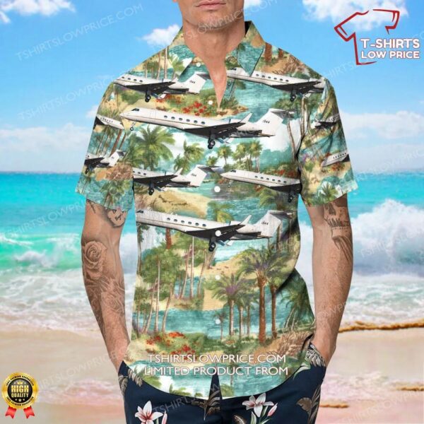 Gulfstream C-37A United States US Army Hawaiian Shirt Gulfstream C-37A United States US Army Hawaiian Shirt