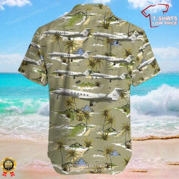 Gulfstream C-37A United States US Air Force (USAF) Hawaiian Shirt Gulfstream C-37A United States US Air Force (USAF) Hawaiian Shirt