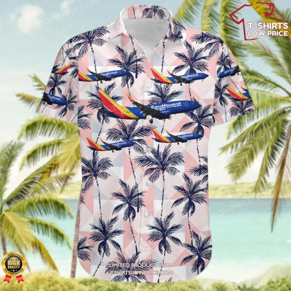 Boeing 737-79P Southwest Airlines Hawaiian Shirt Boeing 737-79P Southwest Airlines Hawaiian Shirt
