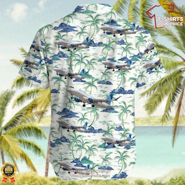 Embraer ERJ-170-200LL United Express (Mesa Airlines) Hawaiian Shirt Embraer ERJ-170-200LL United Express (Mesa Airlines) Hawaiian Shirt