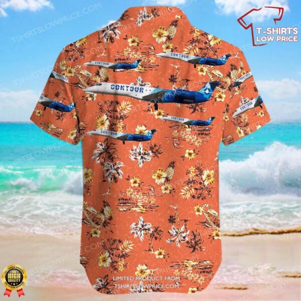 Embraer ERJ-140LR Contour Airlines Hawaiian Shirt