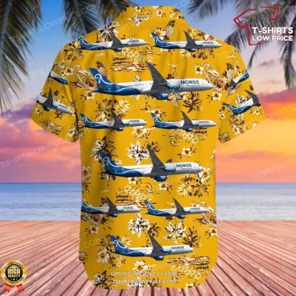 Boeing 787-9 Dreamliner Norse Atlantic Airways Hawaiian Shirt Boeing 787-9 Dreamliner Norse Atlantic Airways Hawaiian Shirt