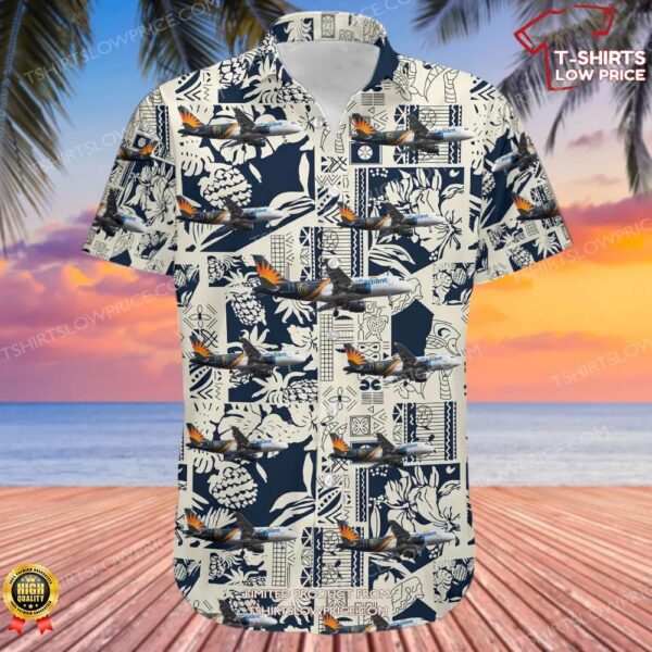 Airbus A319-112 Allegiant Air Hawaiian Shirt Airbus A319-112 Allegiant Air Hawaiian Shirt