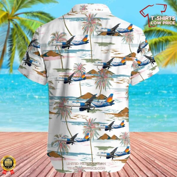 Airbus A320-214 Allegiant Air Hawaiian Shirt Airbus A320-214 Allegiant Air Hawaiian Shirt