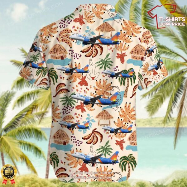 Airbus A319-111 Allegiant Air Hawaiian Shirt Airbus A319-111 Allegiant Air Hawaiian Shirt