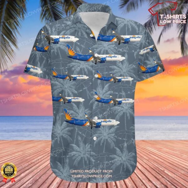 Boeing 737-8-200 MAX Allegiant Air Hawaiian Shirt Boeing 737-8-200 MAX Allegiant Air Hawaiian Shirt