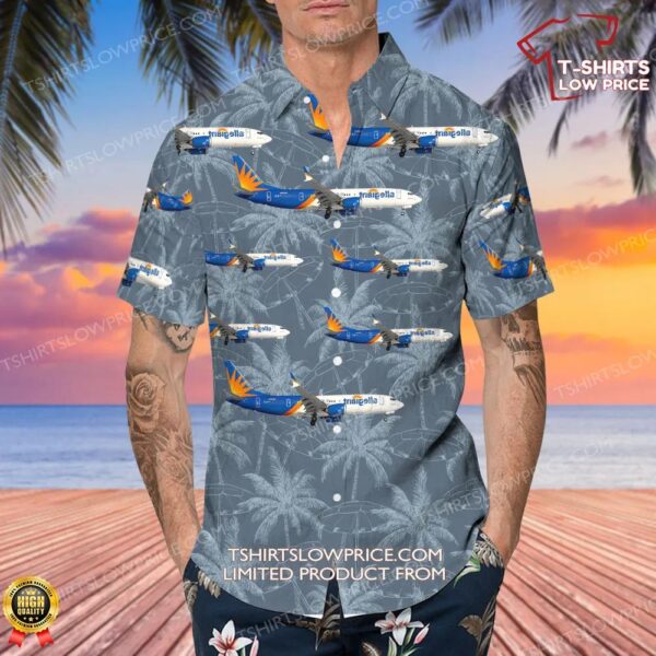 Boeing 737-8-200 MAX Allegiant Air Hawaiian Shirt Boeing 737-8-200 MAX Allegiant Air Hawaiian Shirt