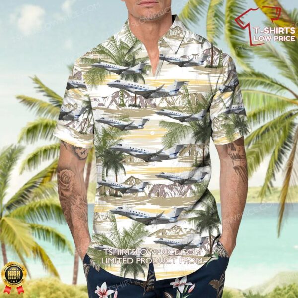 Embraer EMB-550 Praetor 600 Air Charter Scotland Hawaiian Shirt Embraer EMB-550 Praetor 600 Air Charter Scotland Hawaiian Shirt
